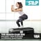 The Step Health Club Size Platform With Six 6 Original Risers - Grey F1036 - alternate 6